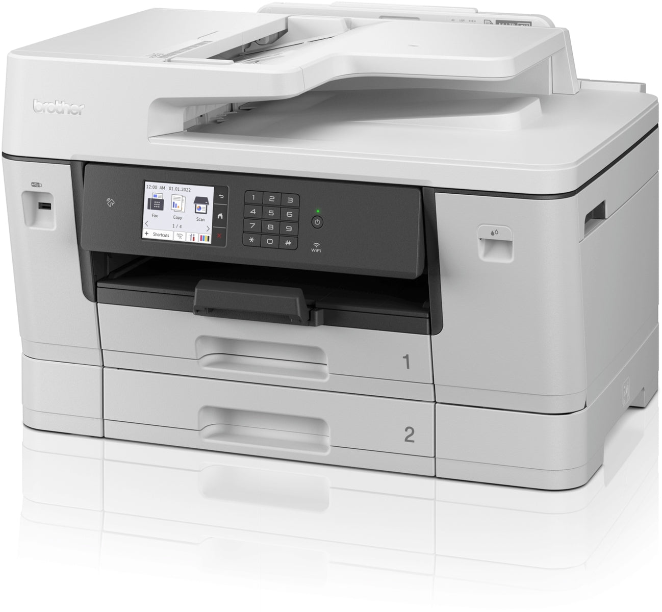 Brother MFC-J3940DW InkBenefit Inkjet All-in-One Wireless with full A3 print, copy, scan and fax (includes HiLo Surge Protector Kit)