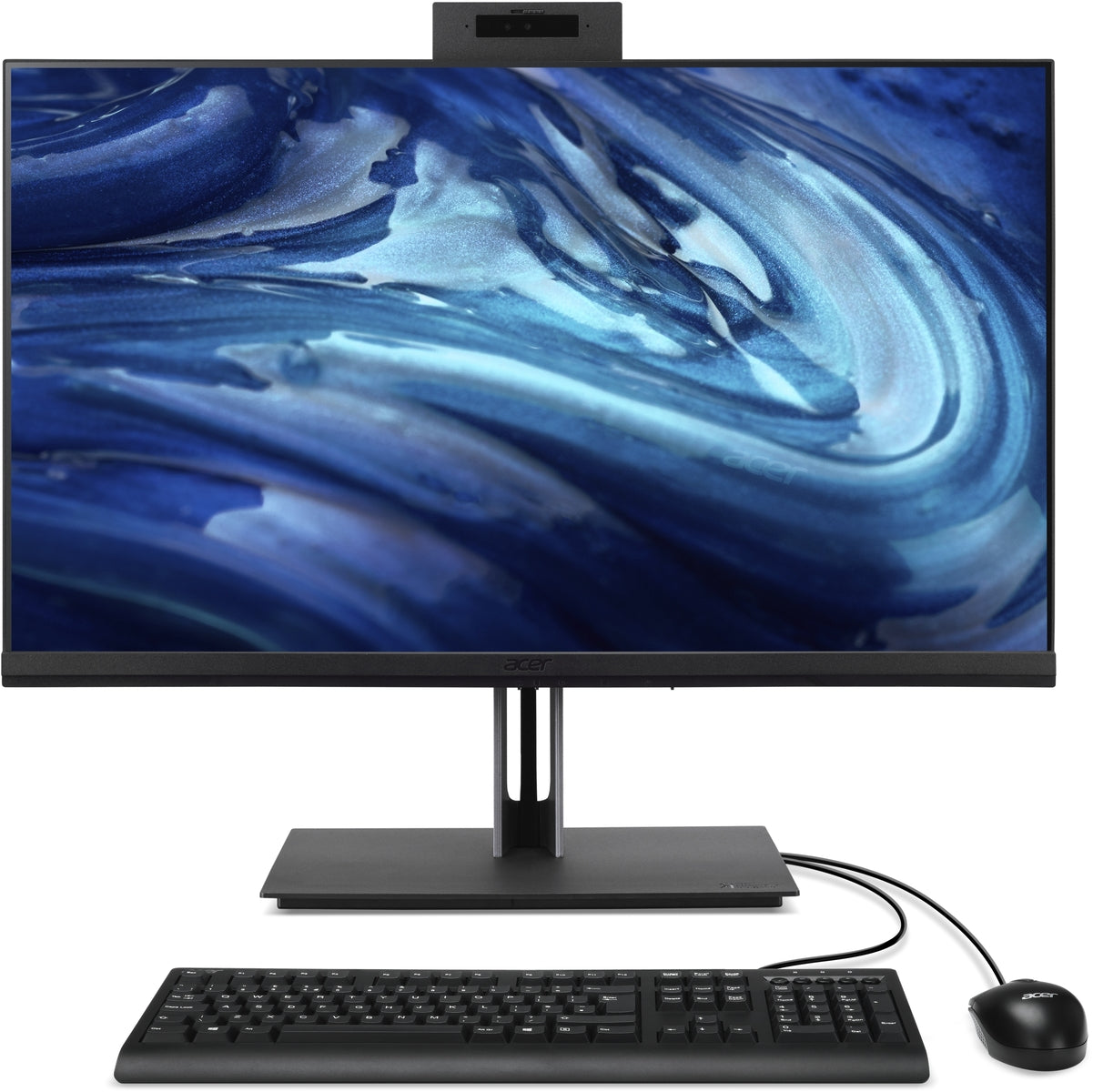 Acer AIO VZ4694G 23.8" FHD Non-Touch Intel Core i7-12700 4GB DDR4 Memory 1024GB SSD M.2 PCIe Wireless BT TPM 2.0 SD Card Reader 2.0 MP Full HD high-sense IR Camera USB Keyboard & Mouse Incl. Windows 10+11 Pro Upgrade 3 Year Onsite Warranty