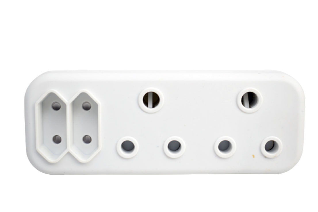 Redisson 4 Way 2x16A 3 Pin and 2x 2 Pin Adapter