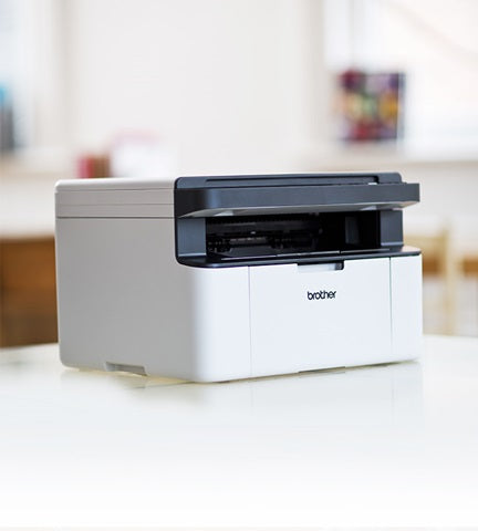 Brother DCP-1610W Multifunction Black and White Laser Printer with WiFi (includes HiLo Surge Protector Kit)