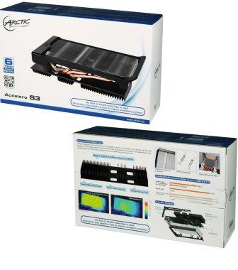 Arctic Accelero S3 Passive Graphics Card Cooler for arctic Silence , Retail Box , 1 Year warranty