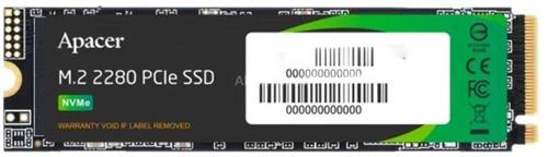 Apacer AS2280P4X 2TB M.2 PCIe Gen3 NVMe SSD (Solid State Drive) Compliant with NVMe 1.3 Standard, Ultra Thin M.2 Form Factor -Sequential Read/Write Speed up to 3000MB's / 2000MB's