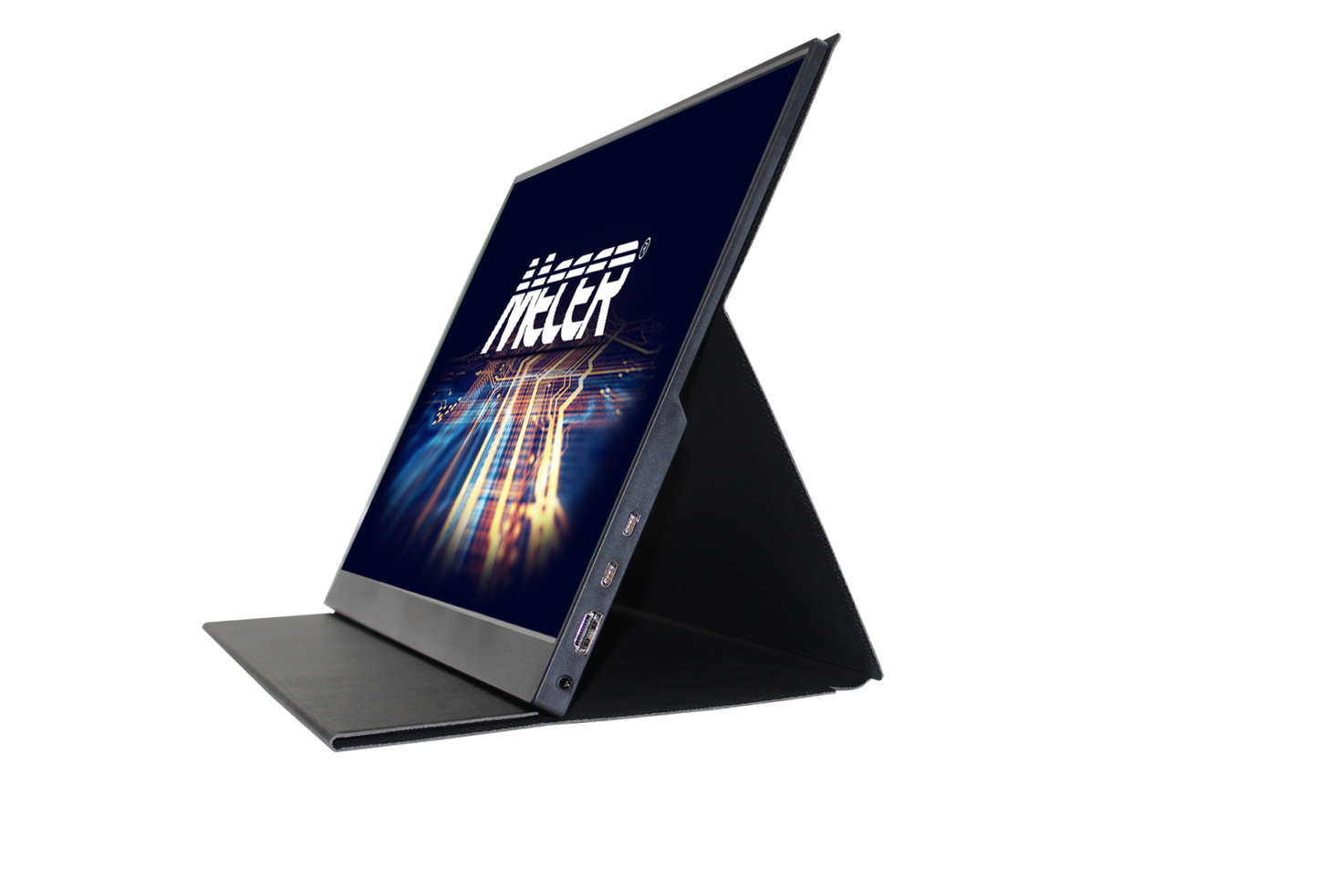 Mecer 17.3" 16 x 9 TFT USB Type C Portable Monitor - Black