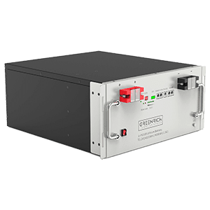 Greenrich lithium 6.1kWh (1.5C 9kW) 48V rackmount battery (SOL-B-L-G6100-48V)