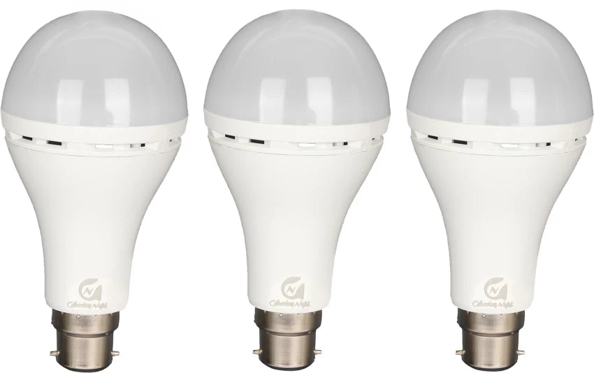 Starlit Emergency Bulbs A60 B22 7w Pin - 3 pack