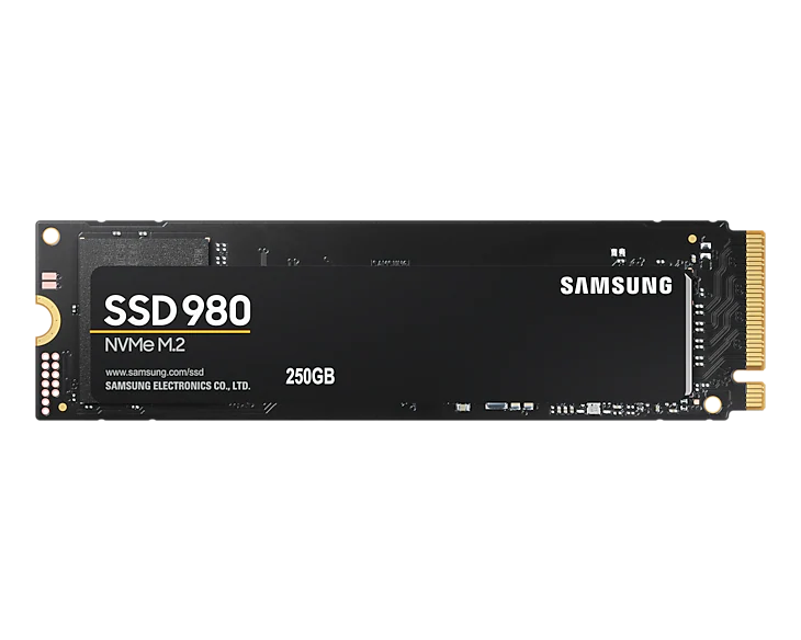 Samsung 980 PCIe 3.0 NVMe M.2 SSD 250 GB
