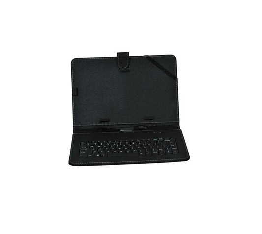 Mecer TKB101 10.1" Folio-Type Protective Cover with Bluetooth Keyboard - Black
