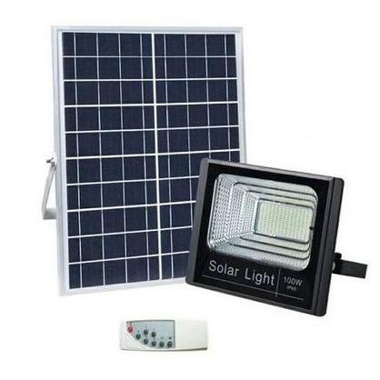 Starlit solar 50W Floodlight with panel and remote