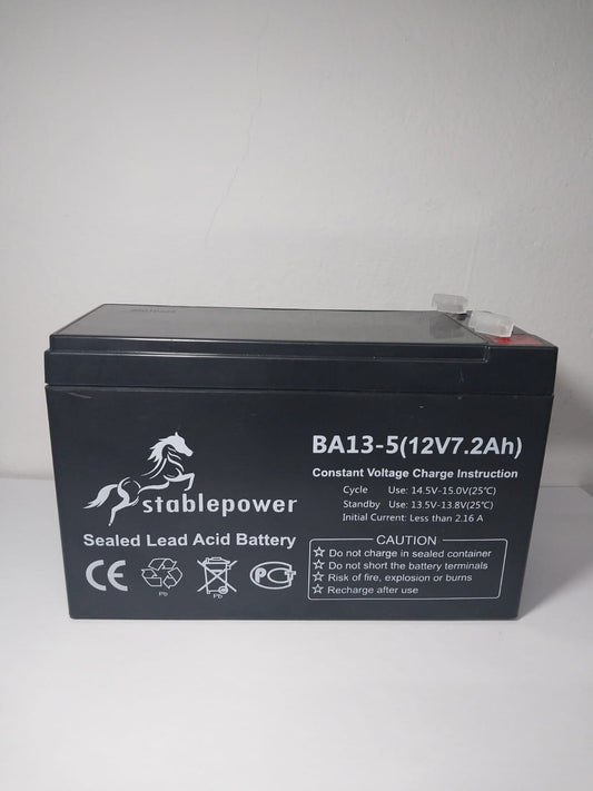 Stablepower BA13-5 (12V 7.2Ah) Battery - Sale extended!