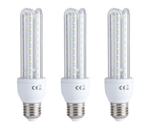 Starlit Corn Bulb 3U LED E27 9W - Pack of 3