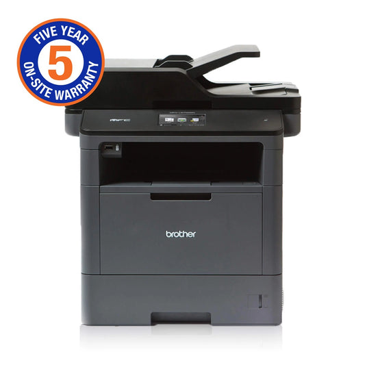 Brother MFC-L5700DN Multifunction Black and White Laser Network Printer (includes HiLo Surge Protector Kit)