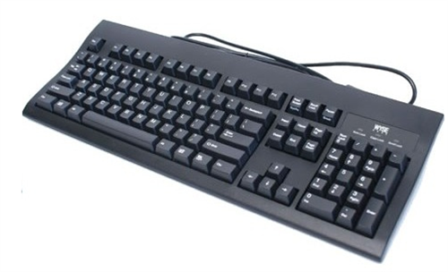 Dell Wyse Enhanced Portuguese Version Wired Standard Keyboard PS2 Interface Colour Black