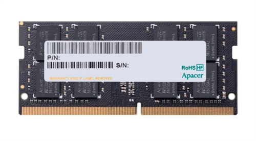 Apacer SO-DIMM DDR4 16GB 2666 MHz Memory, Retail Box , Limited Lifetime warranty