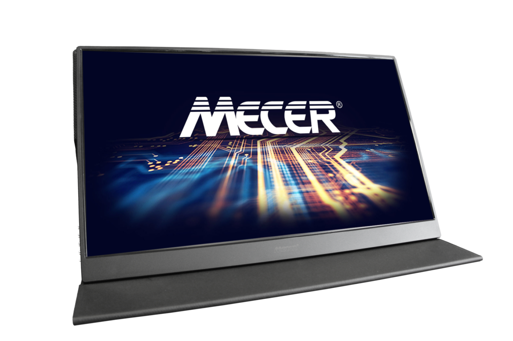 Mecer 17.3" 16 x 9 TFT USB Type C Portable Monitor - Black
