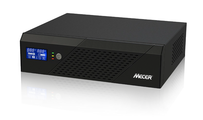 Mecer 1200VA, 720W, 12V DC-AC Inverter with LCD Display - 1 Year Warranty (Not compatible with Lithium Batteries)