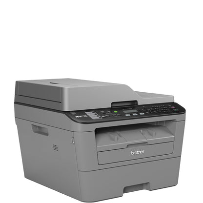Brother MFC-L2700DW Multifunction Black and White Laser Printer with WiFi (includes HiLo Surge Protector Kit)
