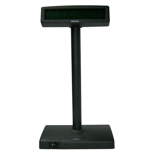 Blue VFD Pole Display - USB w/ AC Adapter VCOM PD-2600UE-B