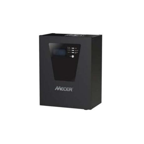 Mecer 2400VA, 1800W, 24V DC-AC Inverter with LCD Display, Lead Acid / Lithium Battery Compatible and Built-in MPPT Module