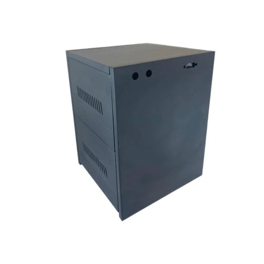 Mecer Wall Mount Battery Box for 2x 3U Lithium Batteries SOL-B-L-WM