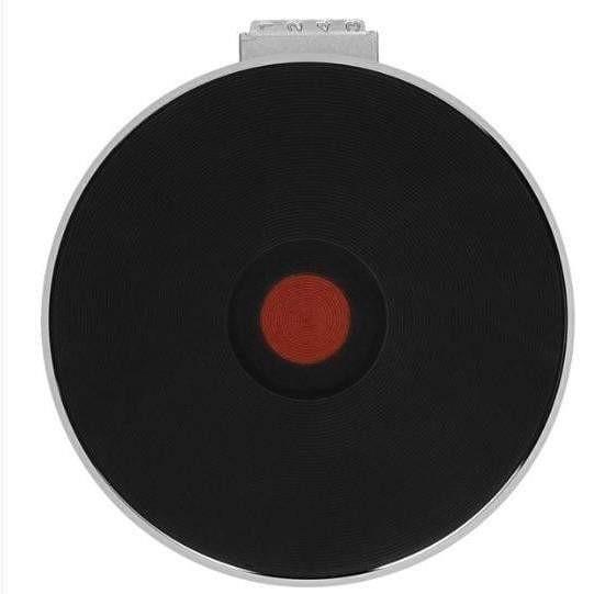 Stove plate solid with red dot 6